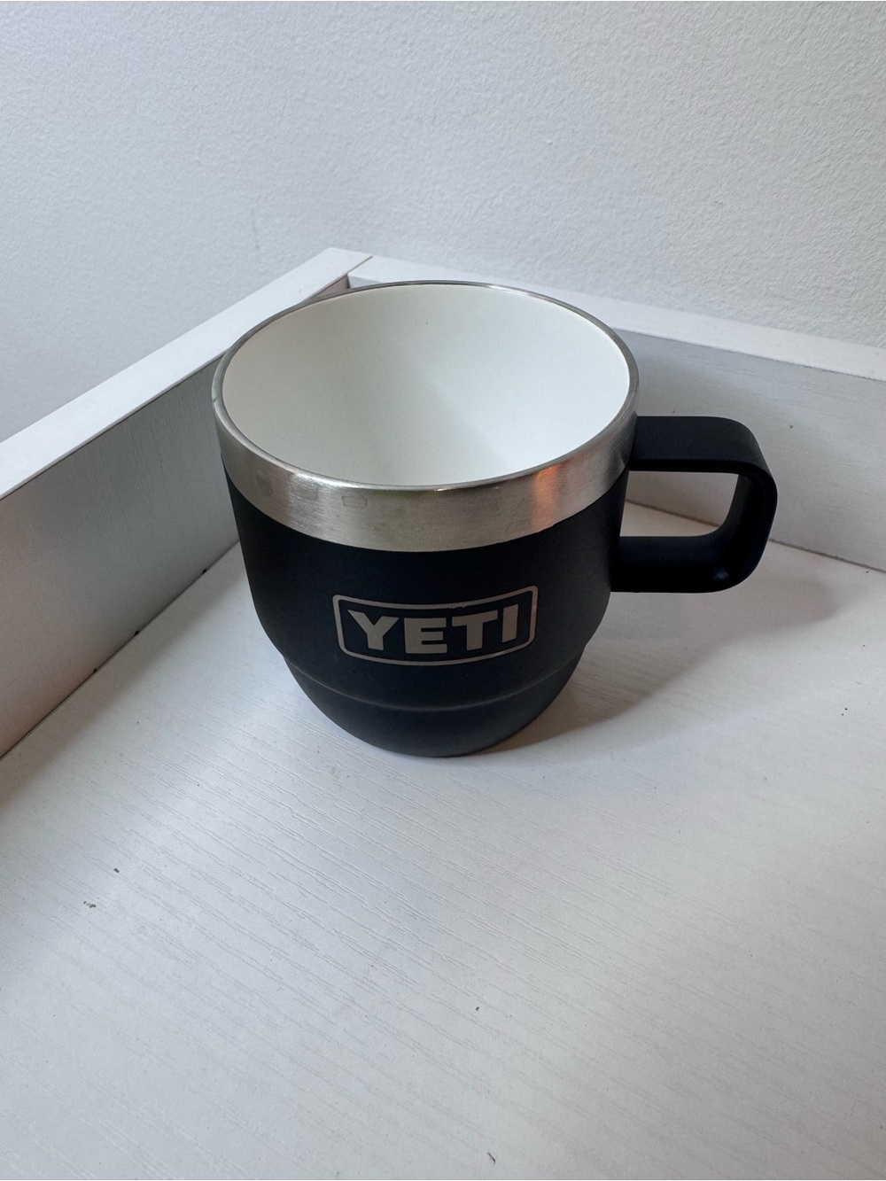 Yeti Black Espresso Rambler Stackable Mug - Insulated mug